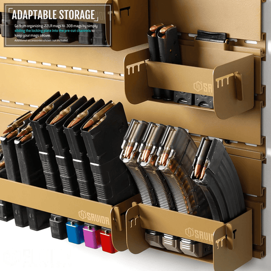 Wall Rack System - Universal Mag Holder (Multiple Sizes)