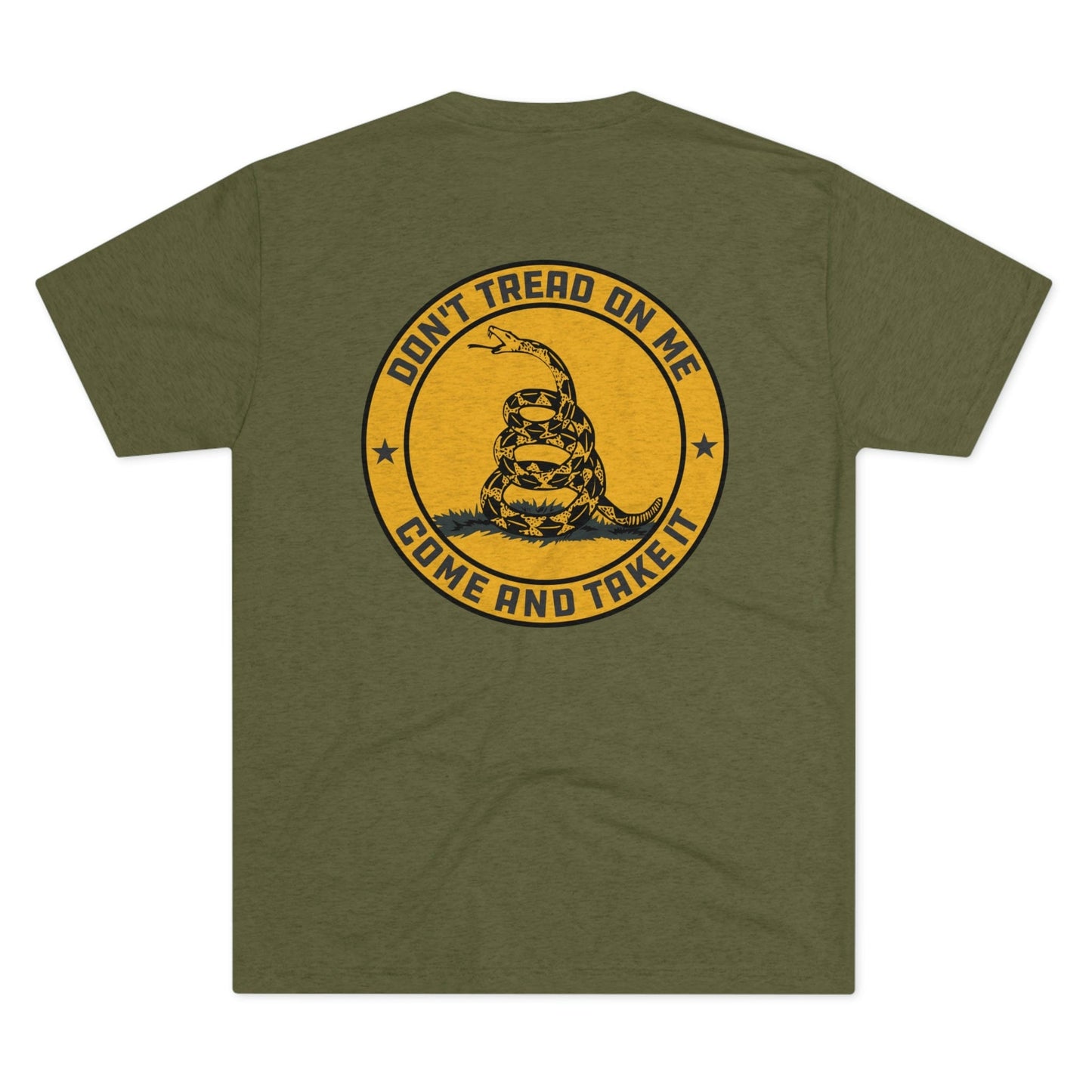 Don't Tread On Me Tri-Blend Crew Tee