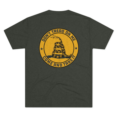 Don't Tread On Me Tri-Blend Crew Tee