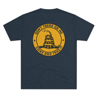 Don't Tread On Me Tri-Blend Crew Tee