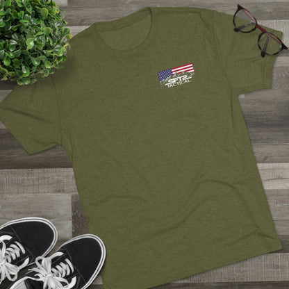 Over My Dead Body -  Tri-Blend Crew Tee